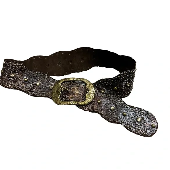 Leatherock | Accessories | Leatherock Studded Rhinestones  display picture 3